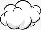创意手绘卡通白色云朵贴纸png免抠素材_88icon https://88icon.com 云朵 创意 卡通 白色