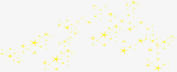 黄色星光背景装饰矢量图素材