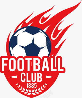 体育运动足球足球logo图标图标