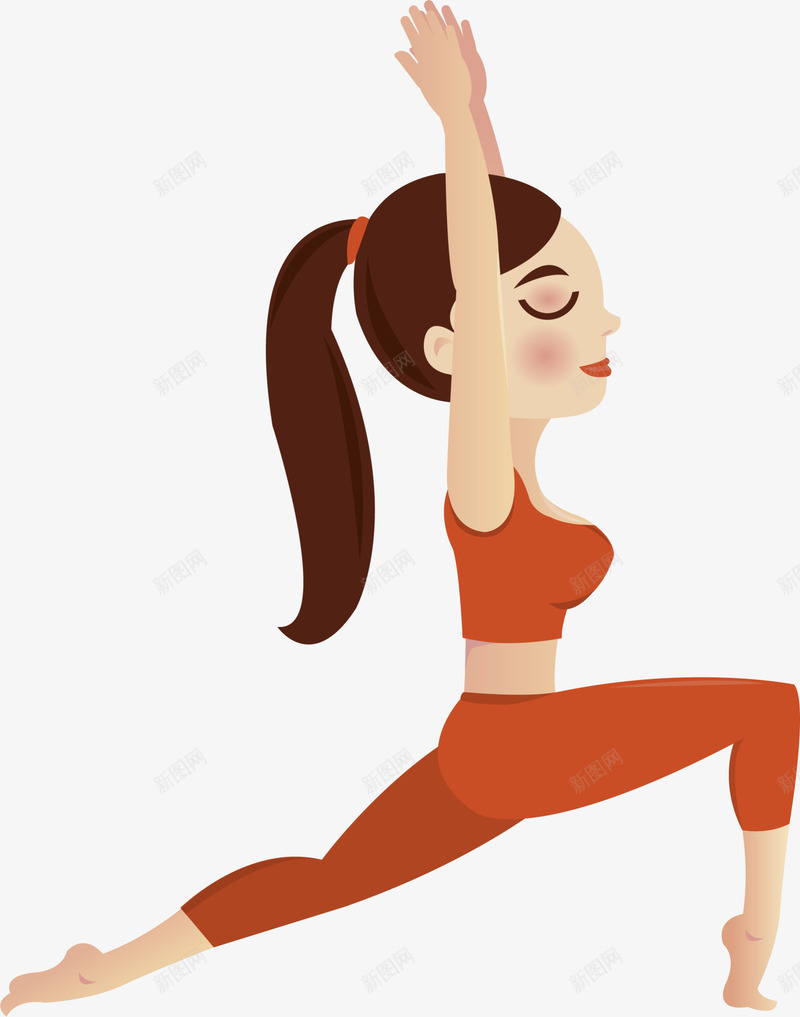 瑜伽锻炼的美丽女人png免抠素材_88icon https://88icon.com 双手合十 可爱女人 瑜伽锻炼 美丽女人 运动 马尾辫