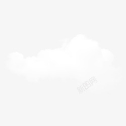 天空缥缈白云装饰素材