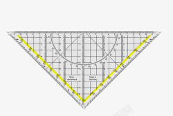 测量标尺卡通三角尺库高清图片