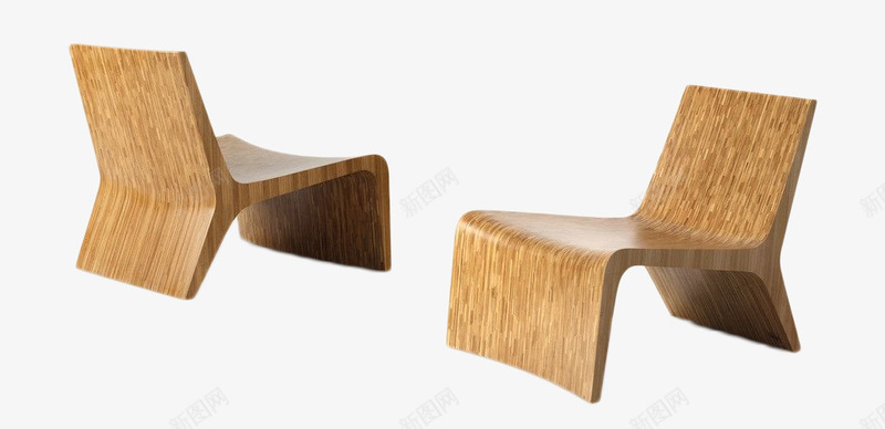 简洁木凳子png免抠素材_88icon https://88icon.com 家具 木制品 现代 简洁