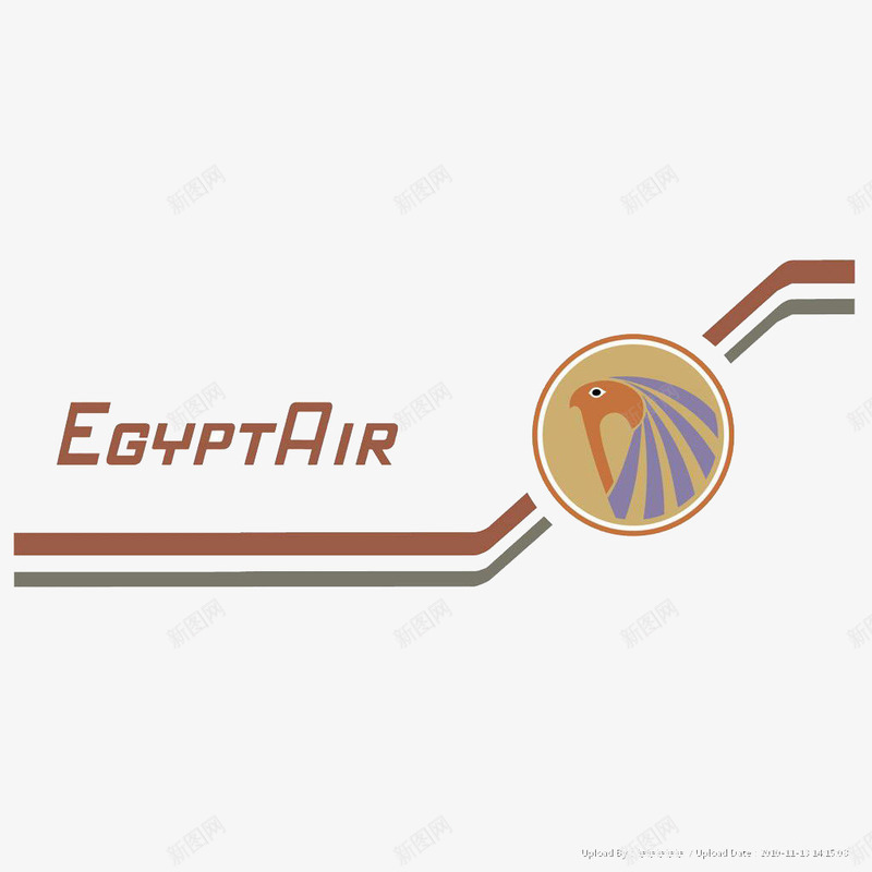 EGYPT埃及航空公司标志png免抠素材_88icon https://88icon.com 免抠 埃及 标志 简洁