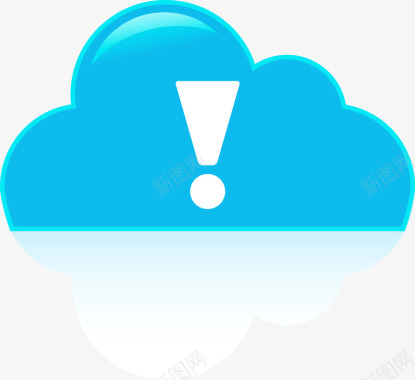 云朵图标网络信息科技图标图标
