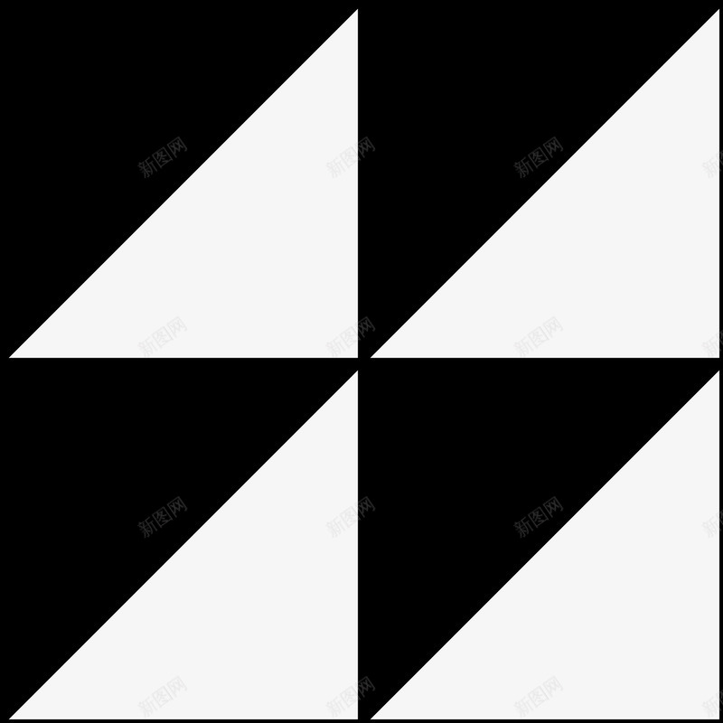 顺序排列的黑白三角形png免抠素材_88icon https://88icon.com 三角 三角形 优雅 正方形