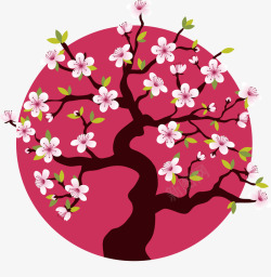 樱花树素材