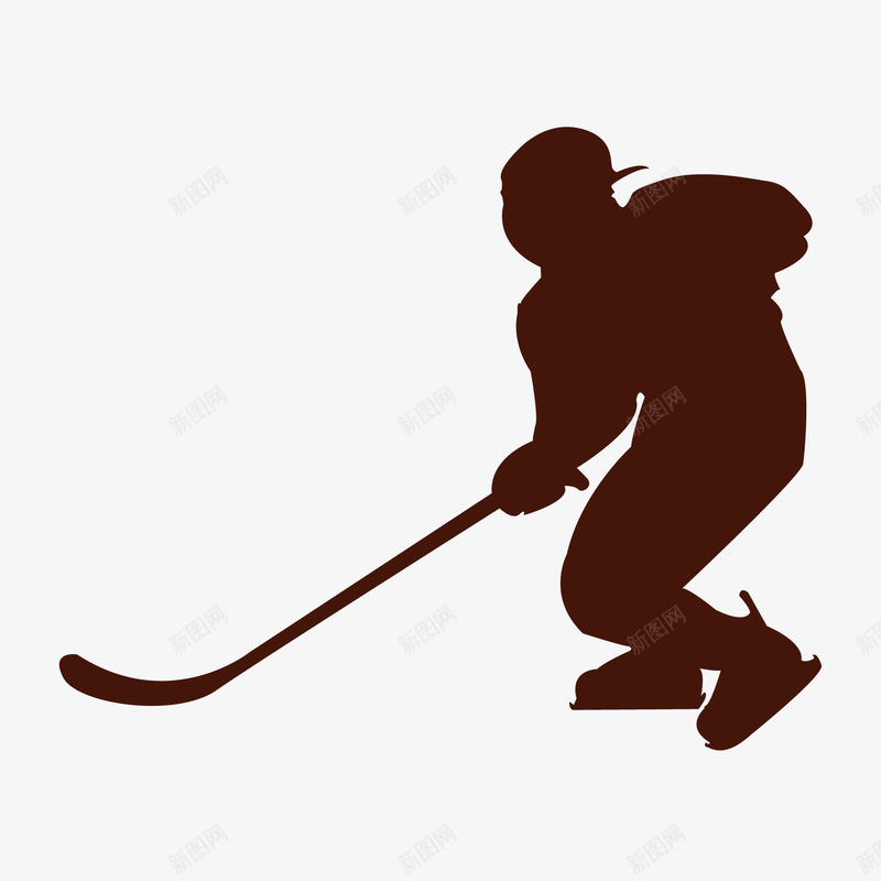 运动冰球png免抠素材_88icon https://88icon.com 冰球 冰球运动员 剪影 多边形 比赛 滑冰 装饰图案 运动 黑色