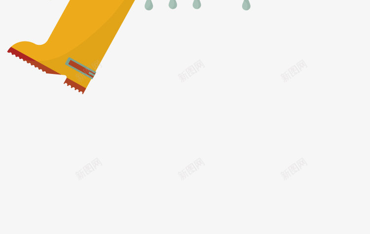 卡通下雨天的雨伞png免抠素材_88icon https://88icon.com 下雨 叶子 手绘植物 背景装饰 雨伞 黑色云朵