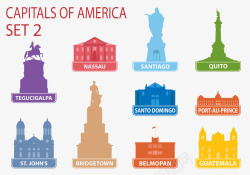 美国城市美国城市符号高清图片