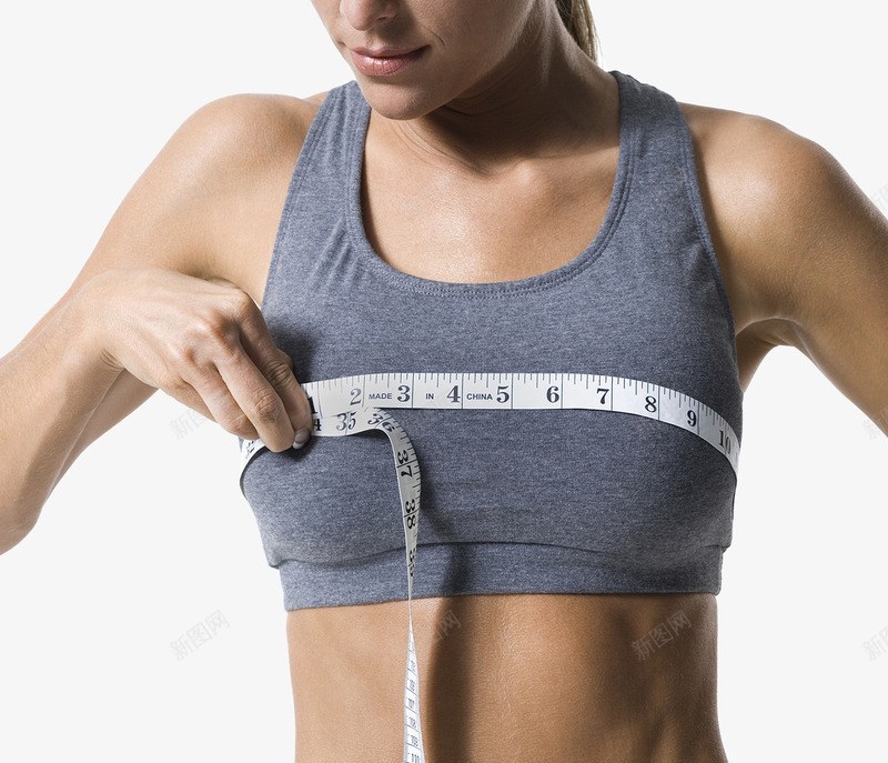 运动内衣胸围测量png免抠素材_88icon https://88icon.com 胸围 衣服尺寸 软尺 运动内衣