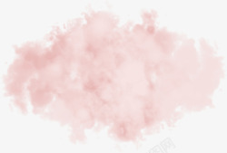 淡粉色背景淡粉色云朵元素高清图片