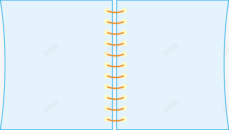 手绘书本png免抠素材_88icon https://88icon.com 书本 手绘 简洁 蓝色