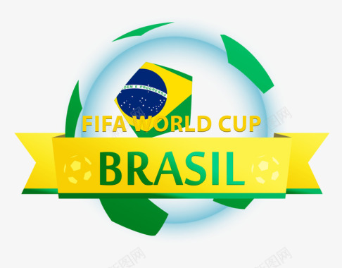 踢足球2014巴西世界杯标志图标图标
