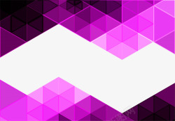 紫色的三角拼接背景图素材