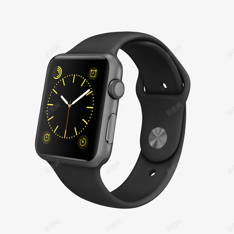 智能苹果手表运动表带png免抠素材_88icon https://88icon.com Apple apple iWatch watch 产品实物 正品 苹果WATCH 铝金属表壳