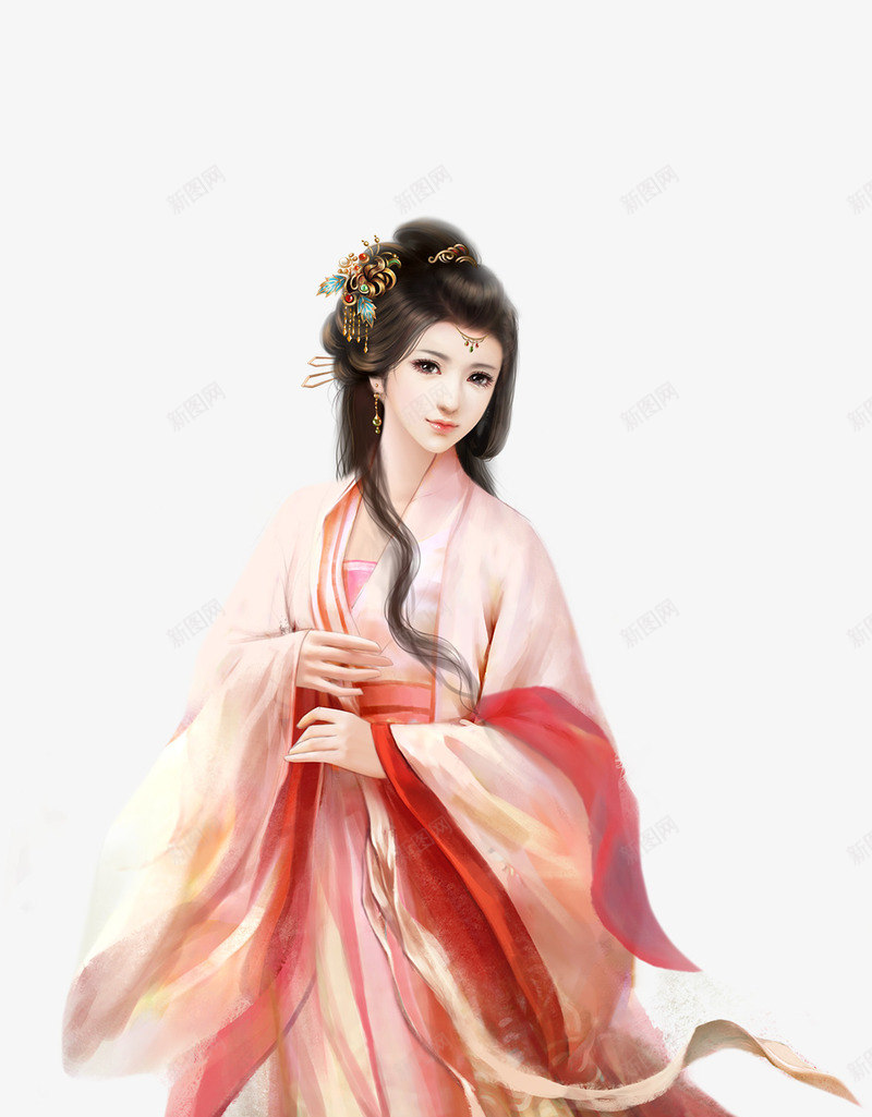 高贵古代美女png免抠素材_88icon https://88icon.com 古代 美女 高贵