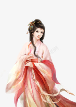 高贵古代美女素材