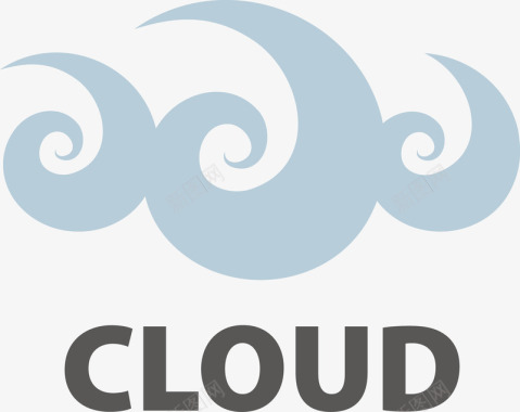着名企业商标创意云朵logo图标图标