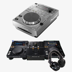 高级打碟机素材