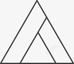三角形简洁形状素材