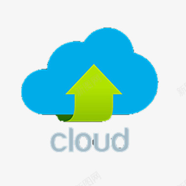 云朵png云服务标志图标图标