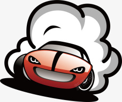 红色小汽车素材