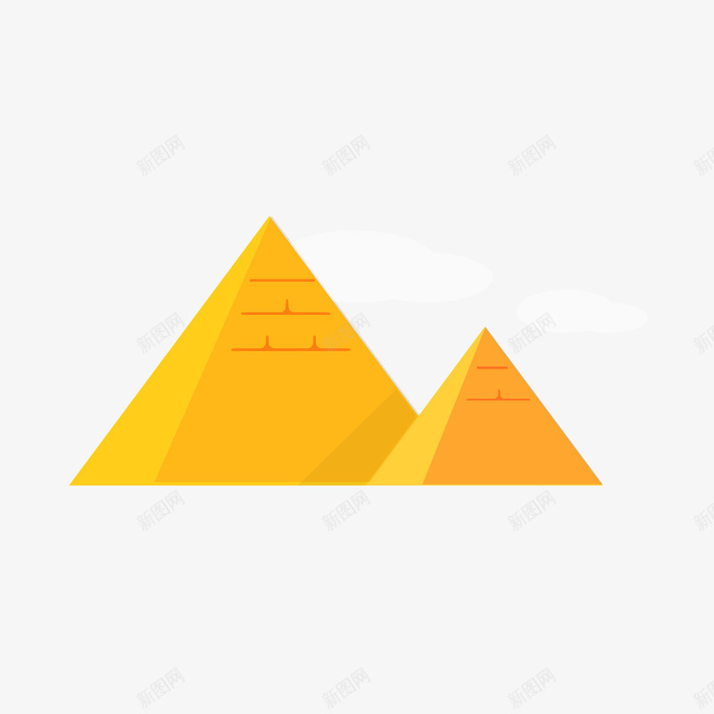 三角形金字塔psd免抠素材_88icon https://88icon.com 三角形 光泽 台阶 埃及 渐变 质感 金字塔 锥形