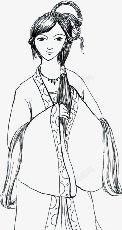 古代人古代人物素材