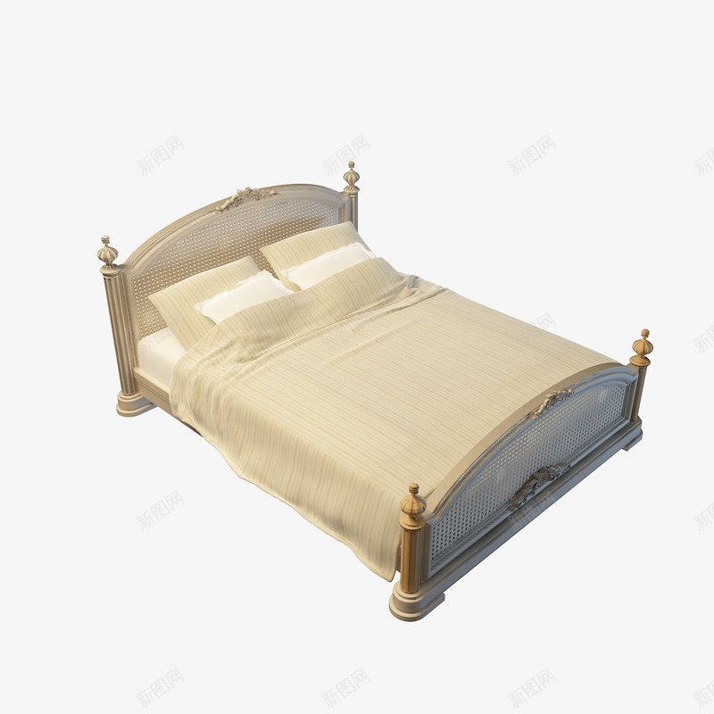 欧美白色花纹欧式大床png免抠素材_88icon https://88icon.com 欧式大床 欧美白色花纹欧式大床 白色 白色欧式大床 花纹 花纹大床
