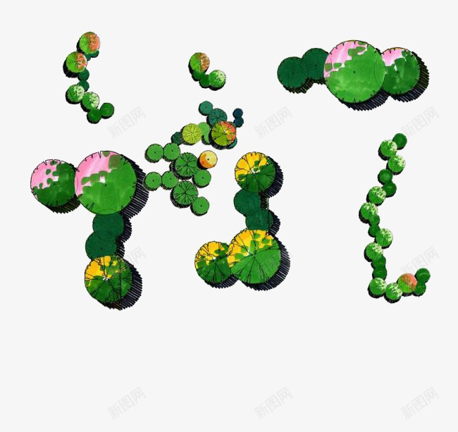 青苔png免抠素材_88icon https://88icon.com 圆点 石头 绿色 青苔