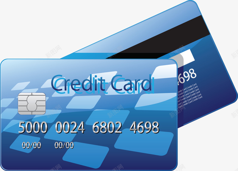 蓝色银行卡png免抠素材_88icon https://88icon.com 京东钱包 财富 财富管理 金币 金融 金钱 钱包 钱币 银行卡 银行卡模型