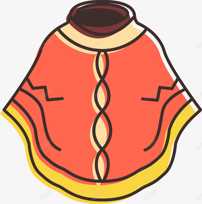 粉红色卡通风格披肩矢量图eps免抠素材_88icon https://88icon.com 卡通斗篷 斗篷 斗篷披肩 矢量披肩 粉红色 衣服风格 矢量图
