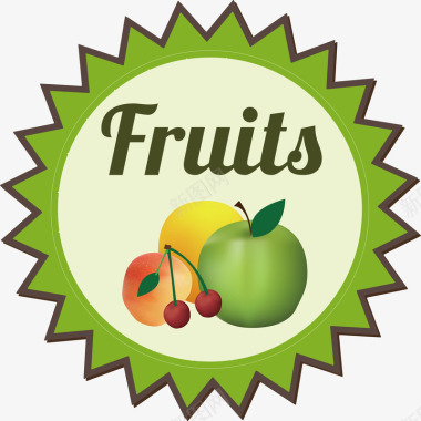 齿轮水果logo图标图标