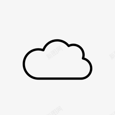 棉花糖云彩cloud图标图标