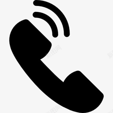 手机听一个用电话叫耳图标图标