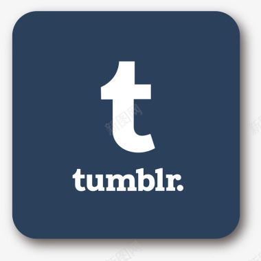 社交软件介绍tumblr手机app应用图标图标