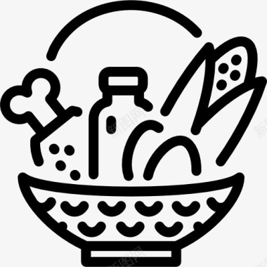 篮子黄瓜农产品图标图标