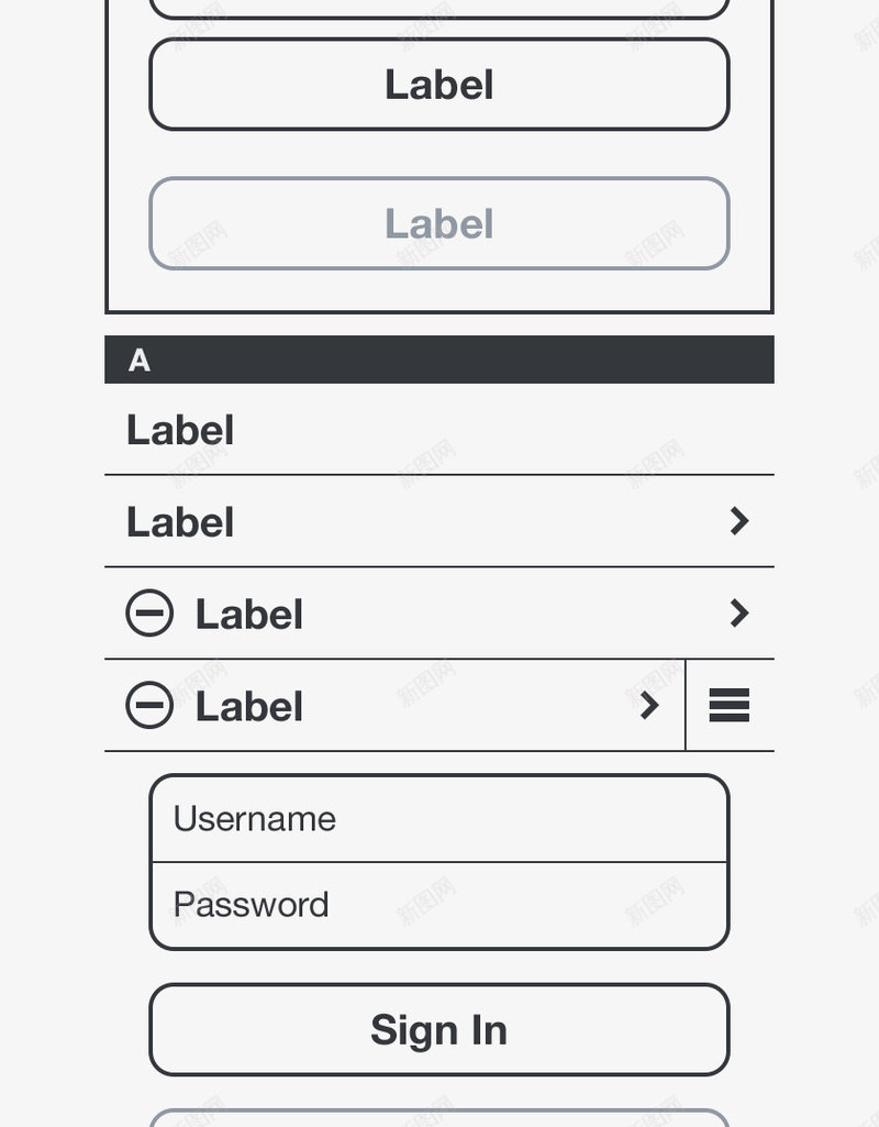 界面png免抠素材_88icon https://88icon.com 手机 电话 界面 线稿