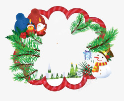 圣诞节花环素材