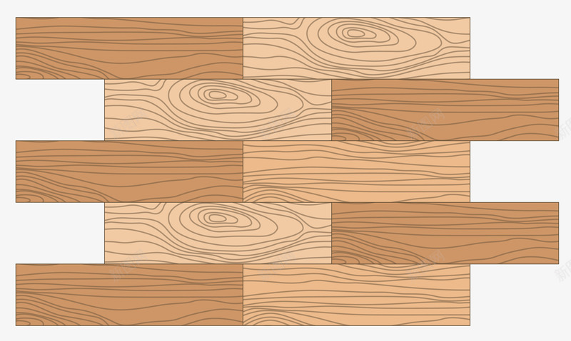 拼接扁平风格木地板png免抠素材_88icon https://88icon.com 卡通木地板 复合地板 复合木地板 复合材料 拼接 木地板 矢量地板