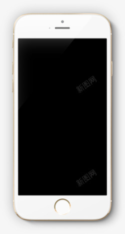 白色苹果手机iPhone6素材