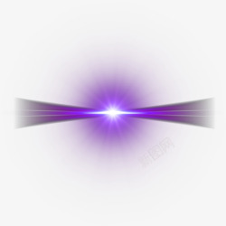 紫色梦幻光效星光素材