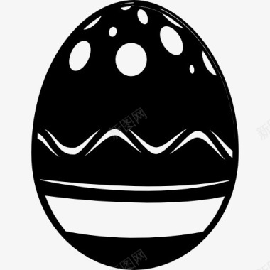复活节彩蛋装饰复活节彩蛋图标图标