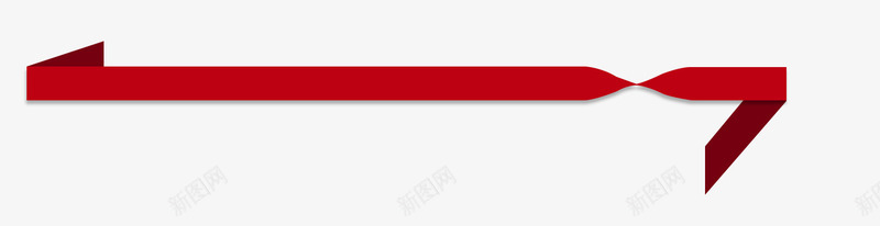 唯美精美丝带彩带标题栏png免抠素材_88icon https://88icon.com 丝带 唯美 彩带 标题栏 精美 红色