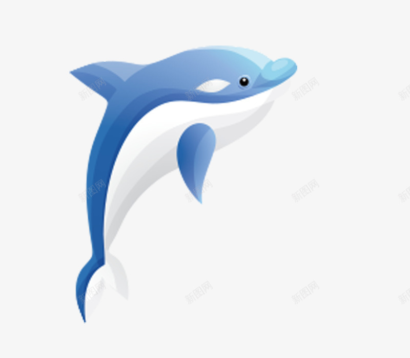 海洋生物png免抠素材_88icon https://88icon.com 形状 手绘 海豚 艺术 跳跃 鱼类