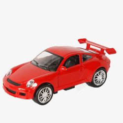 红色玩具汽车素材