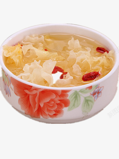 银耳汤png免抠素材_88icon https://88icon.com 保健 健康 养老 养身