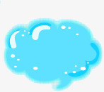 亮蓝色云朵气泡对话框png免抠素材_88icon https://88icon.com 云朵气泡 亮蓝色 对话框