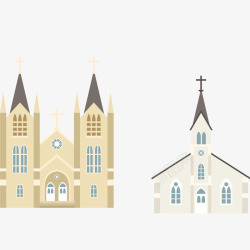 基督教建筑风格素材